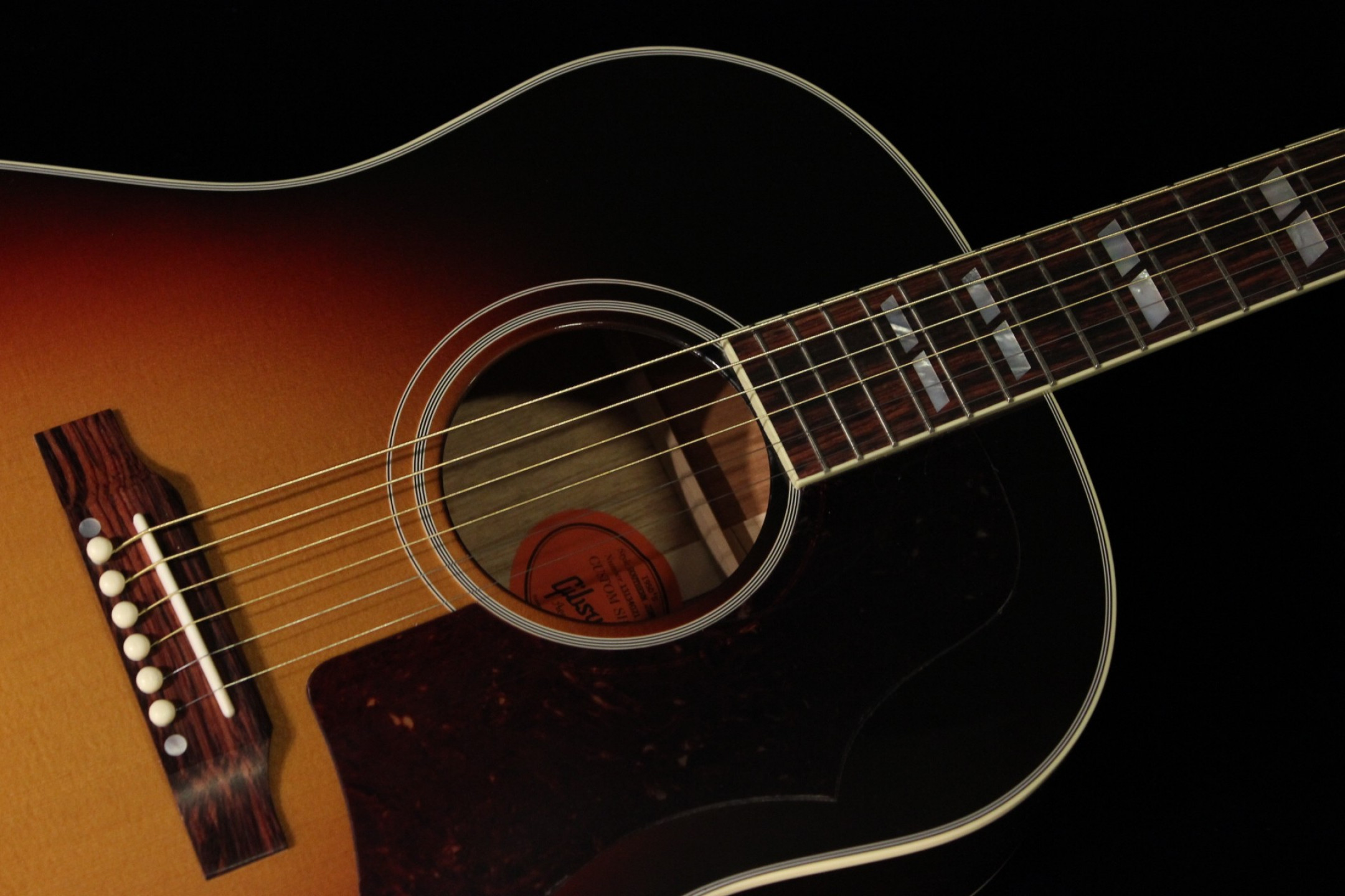 Gibson 1950's Southern Jumbo Triburst Limited Edition Vintage 