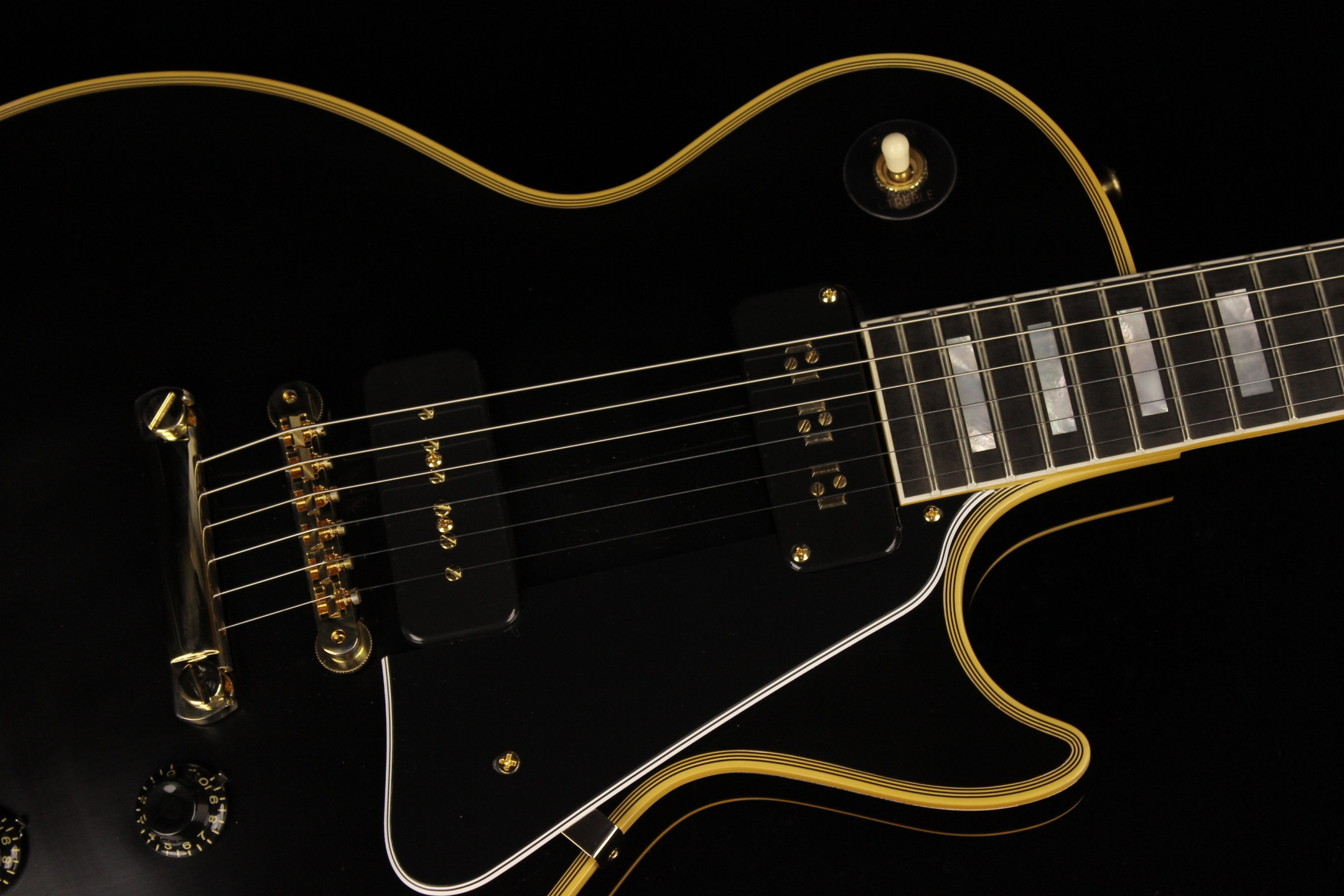 Gibson Custom 1954 Les Paul Custom Staple Pickup Reissue VOS