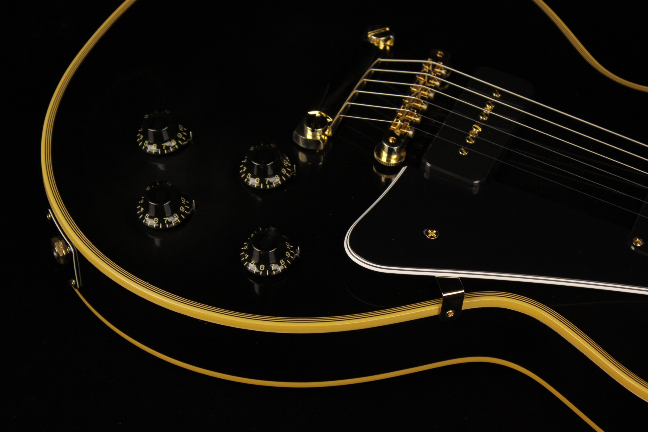 k*a様 Gibson customshop Lespaul custom 20 Gibson Custom 1954 Les Paul Custom Staple Pickup Reissue VOS