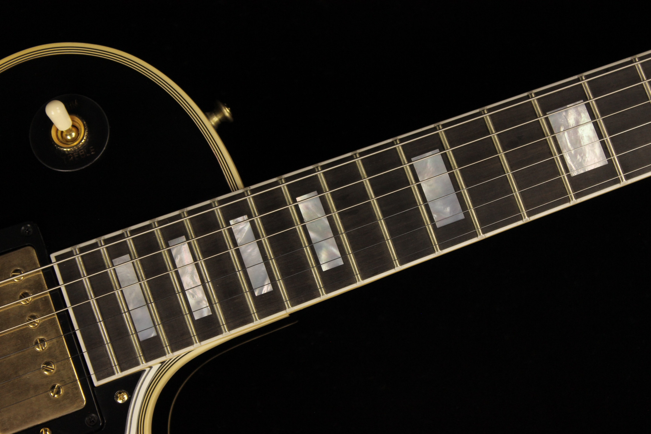 1957 Les Paul Custom Reissue, Ebony 2-Pickup | Gibson