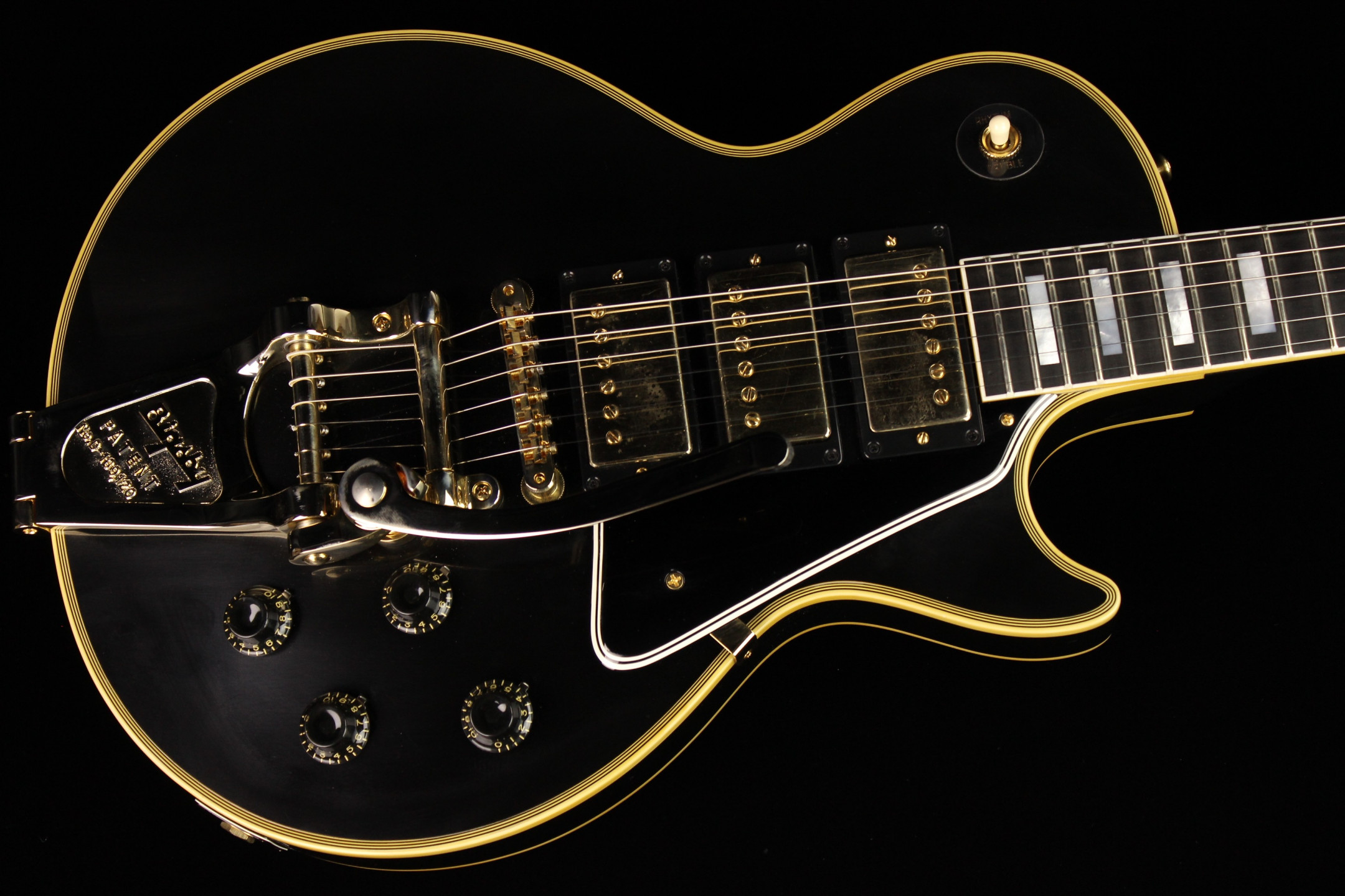 Gibson Custom 1957 Les Paul Custom Reissue Black Beauty 3-Pickup