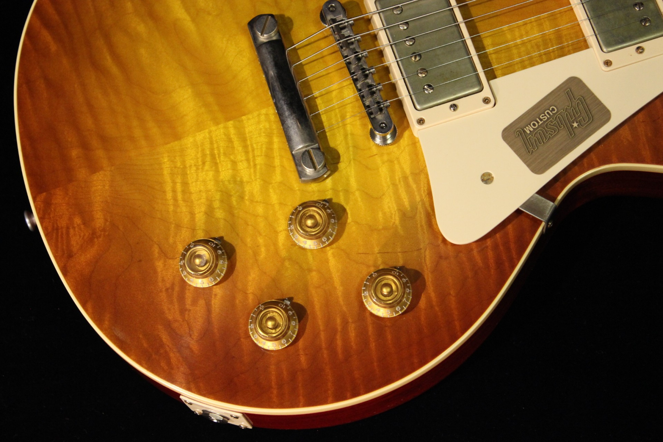 ギター Gibson CS 1958 Les Paul Reissue 2014 2014 Gibson Custom Shop 1958 Les Paul Reissue Flametop VOS