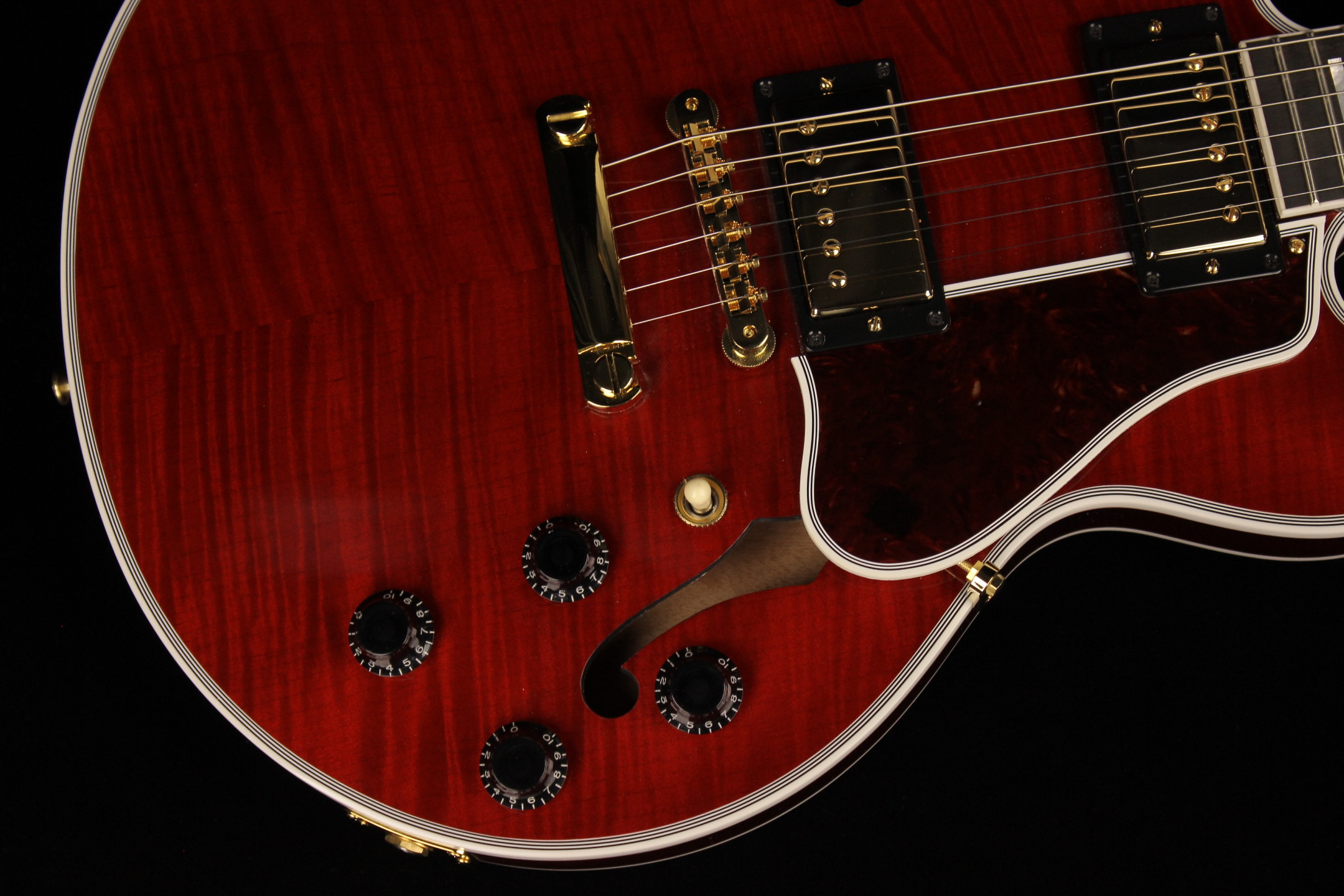 Gibson Custom CS 356 Figured Faded Cherry SN CS300700 Gino Guitars