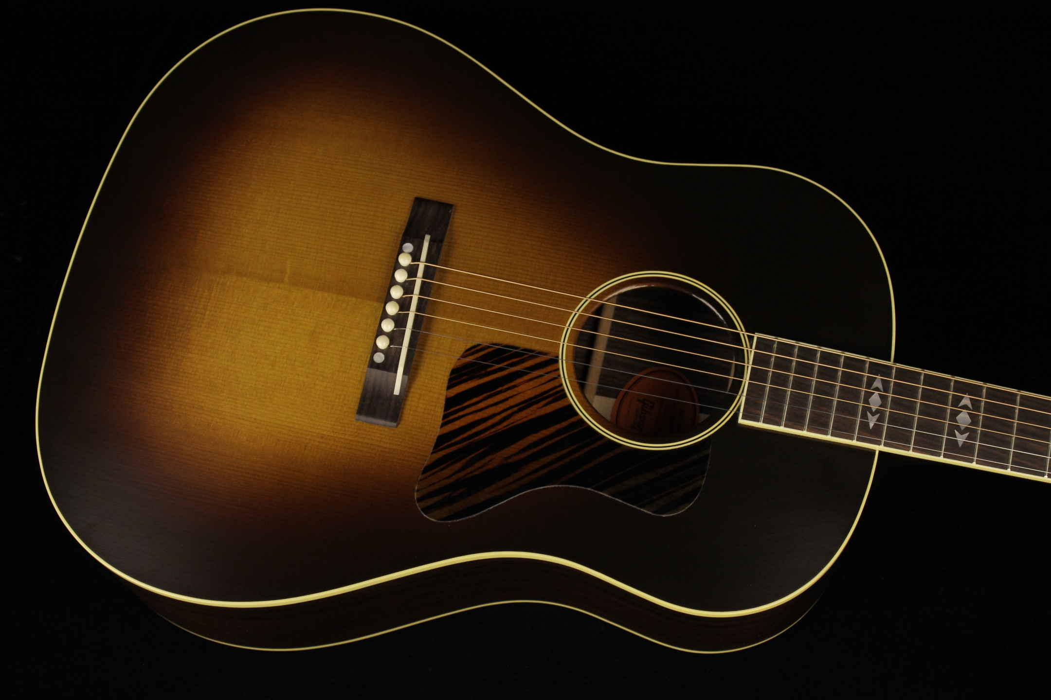 Gibson Custom Historic 1936 Advanced Jumbo Vintage Sunburst SN 21623009 Gino Guitars