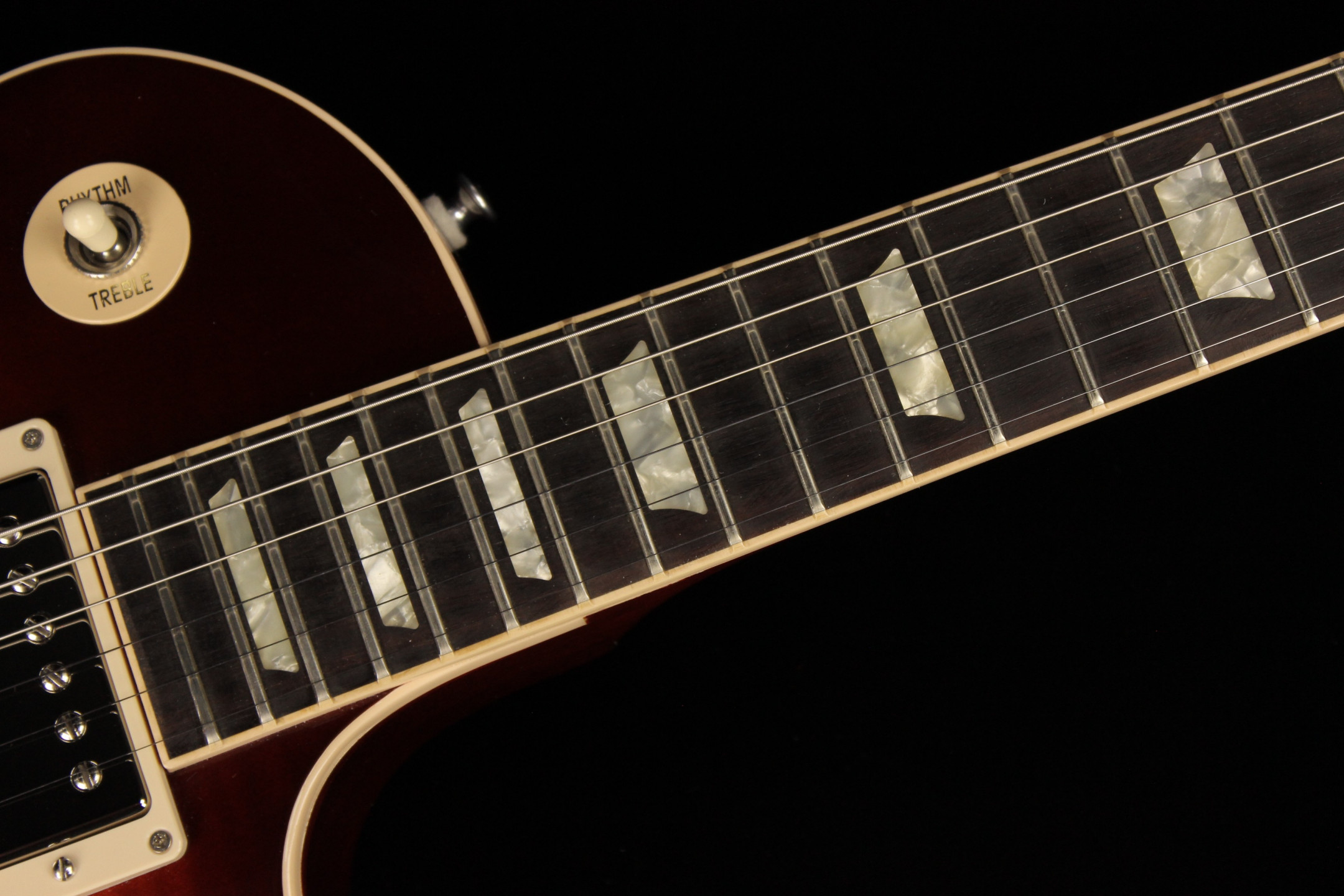 Gibson Custom Les Paul Class 5 Plaintop Merlot Fade (SN