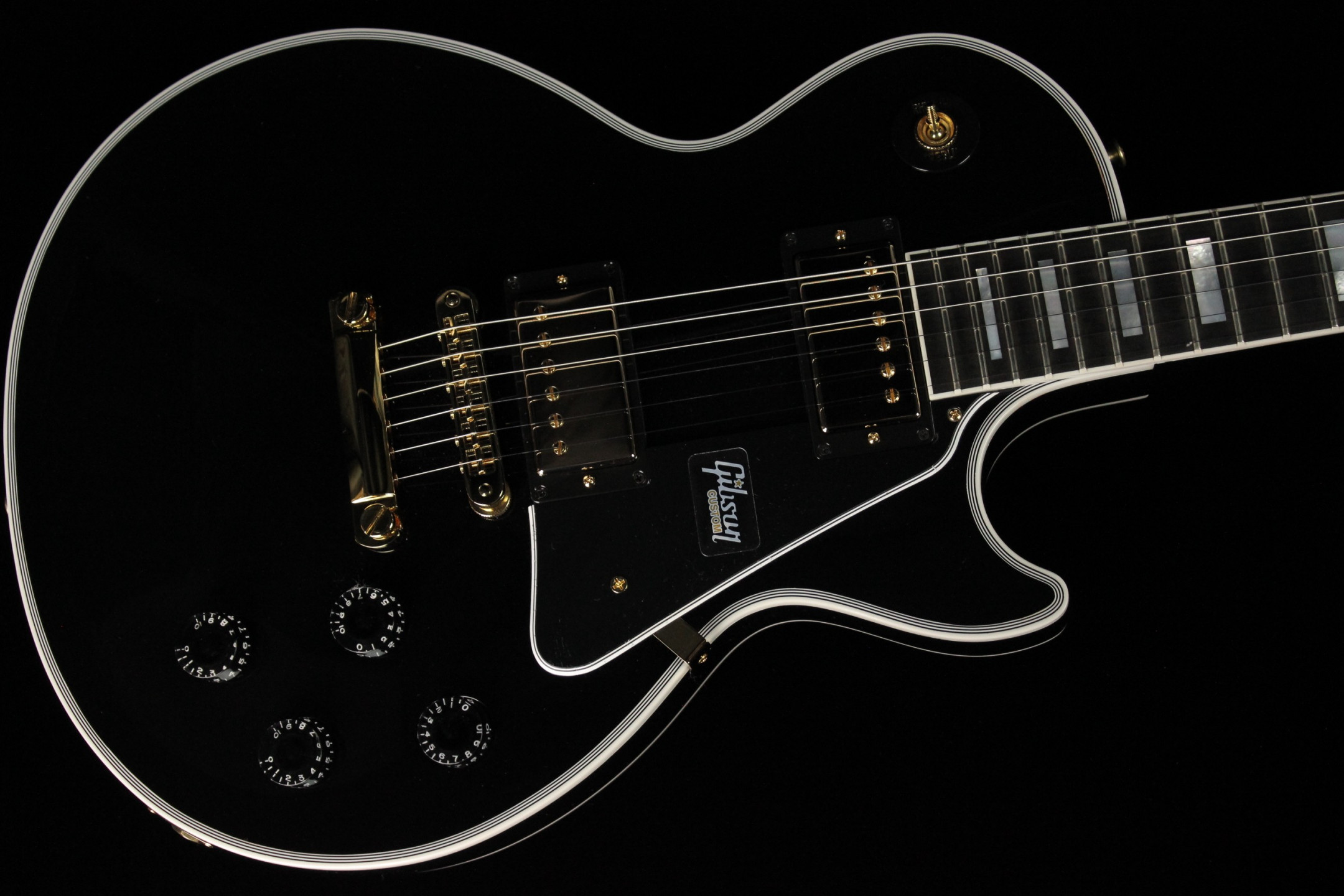 独特な店 Gibson-Custom-Les-Paul-Custom- ギター