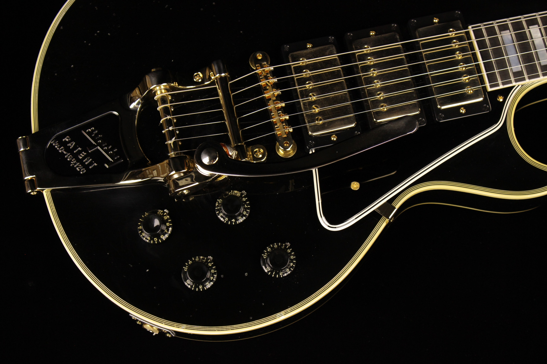 Gibson Custom Murphy Lab 1957 Les Paul Custom Reissue Black Beauty