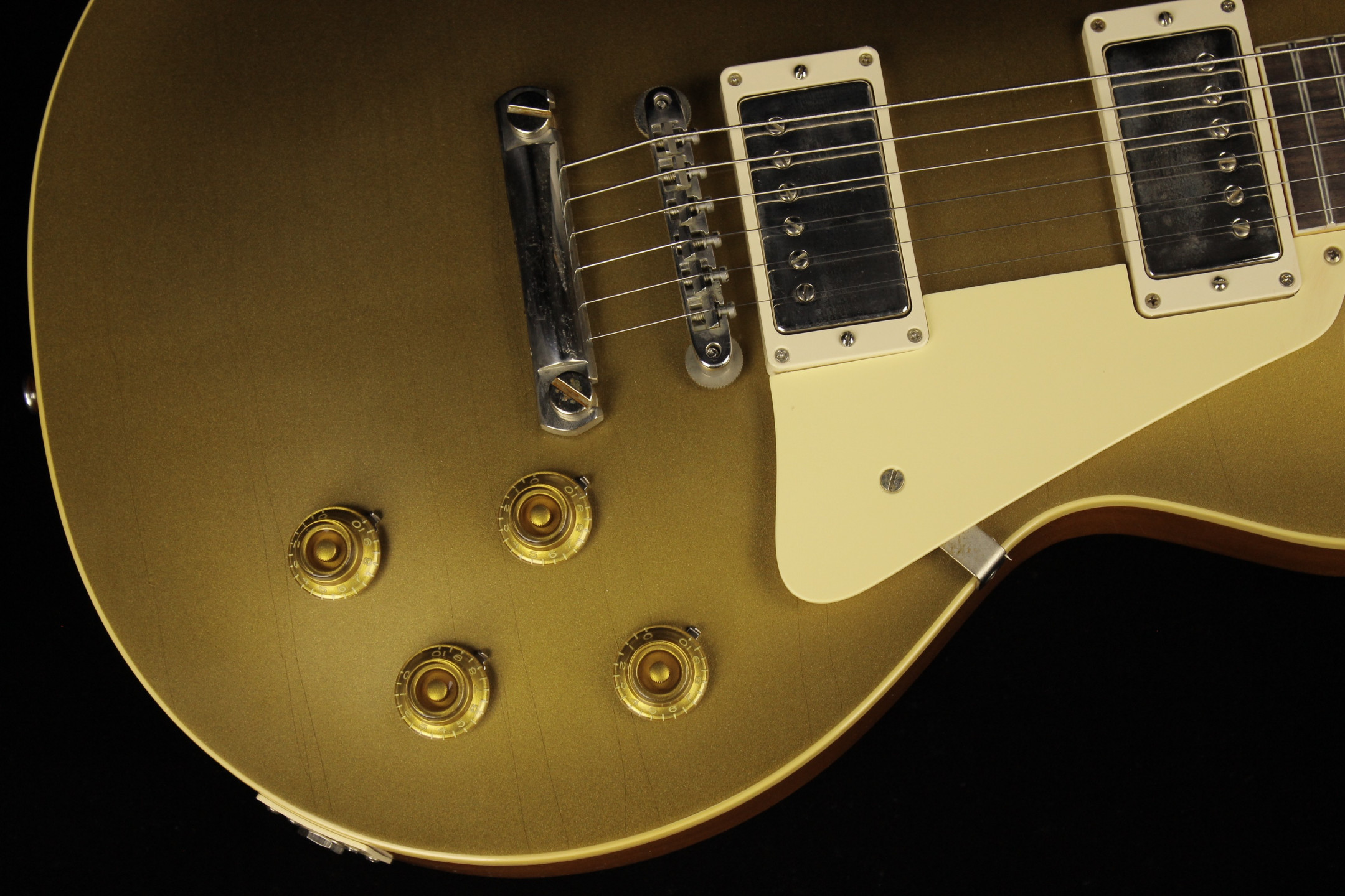 Gibson Custom Murphy Lab 1957 Les Paul Goldtop Reissue M2M V3 Neck Ultra  Light Aged Double Gold (SN: 731089) | Gino Guitars