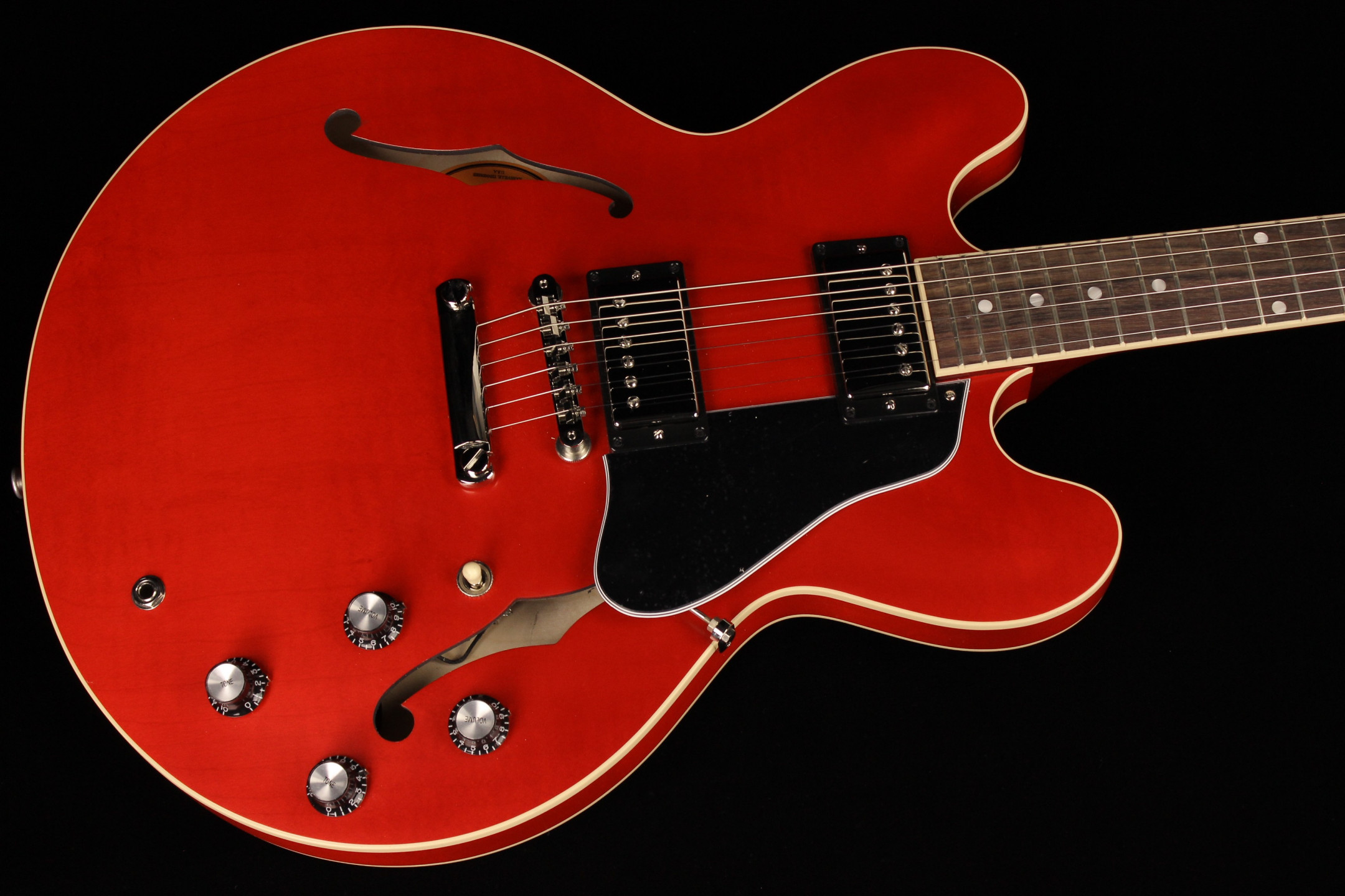 Gibson ES 335 Satin Satin Cherry SN 228720247 Gino Guitars