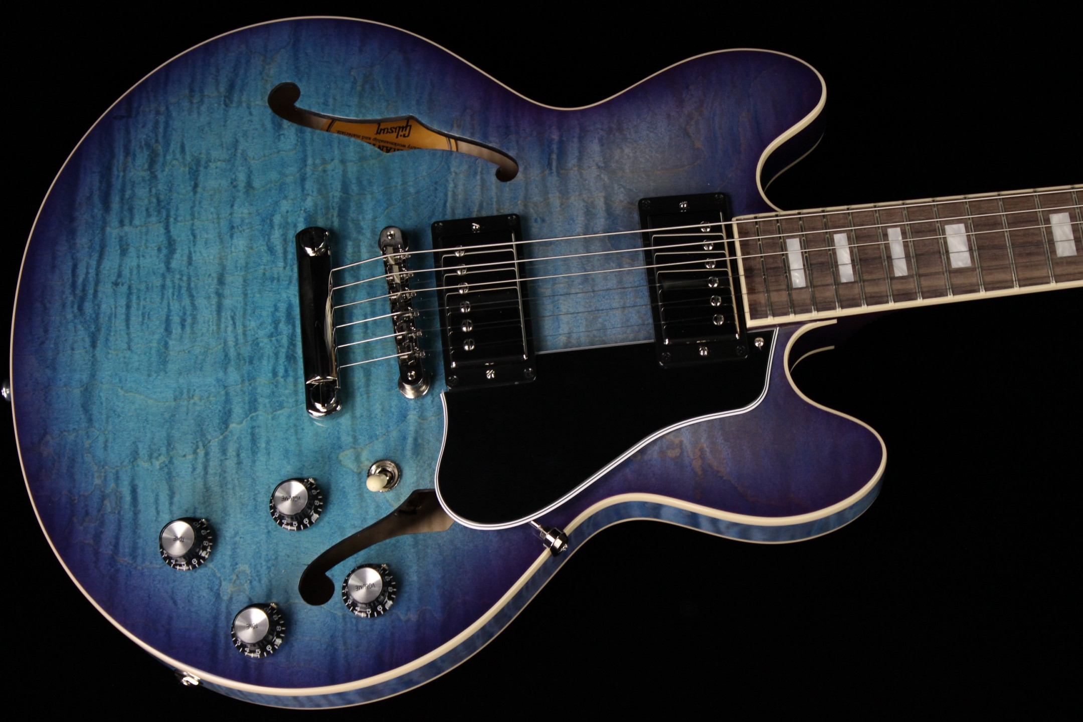 ギター Gibson ES-339 Figured Blueberry Burst Gibson ES-339 Figured, Blueberry Burst