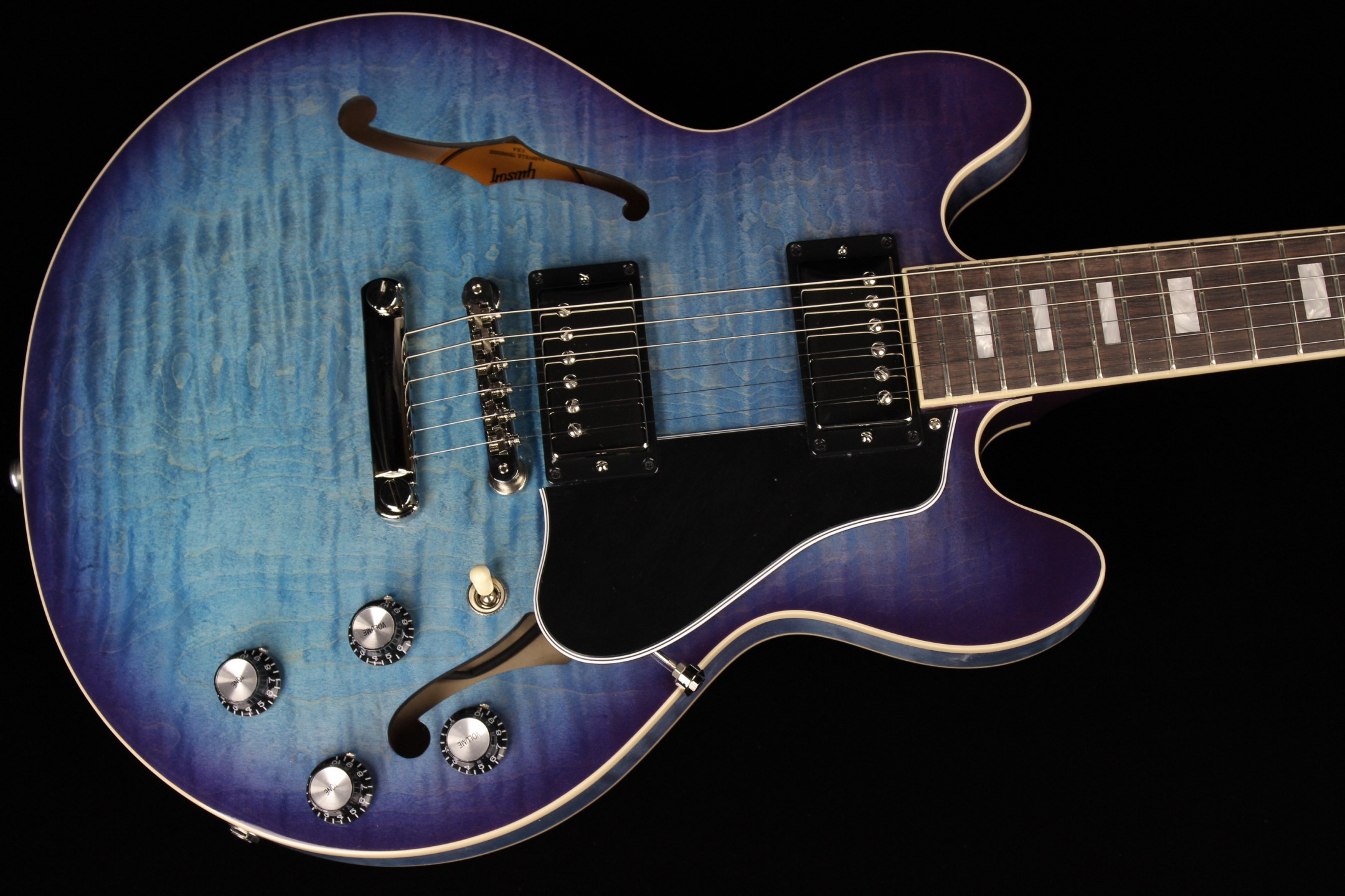ギター Gibson ES-339 Figured Blueberry Burst Gibson ES-339 Figured - Blueberry Burst #30142 – Empire Music