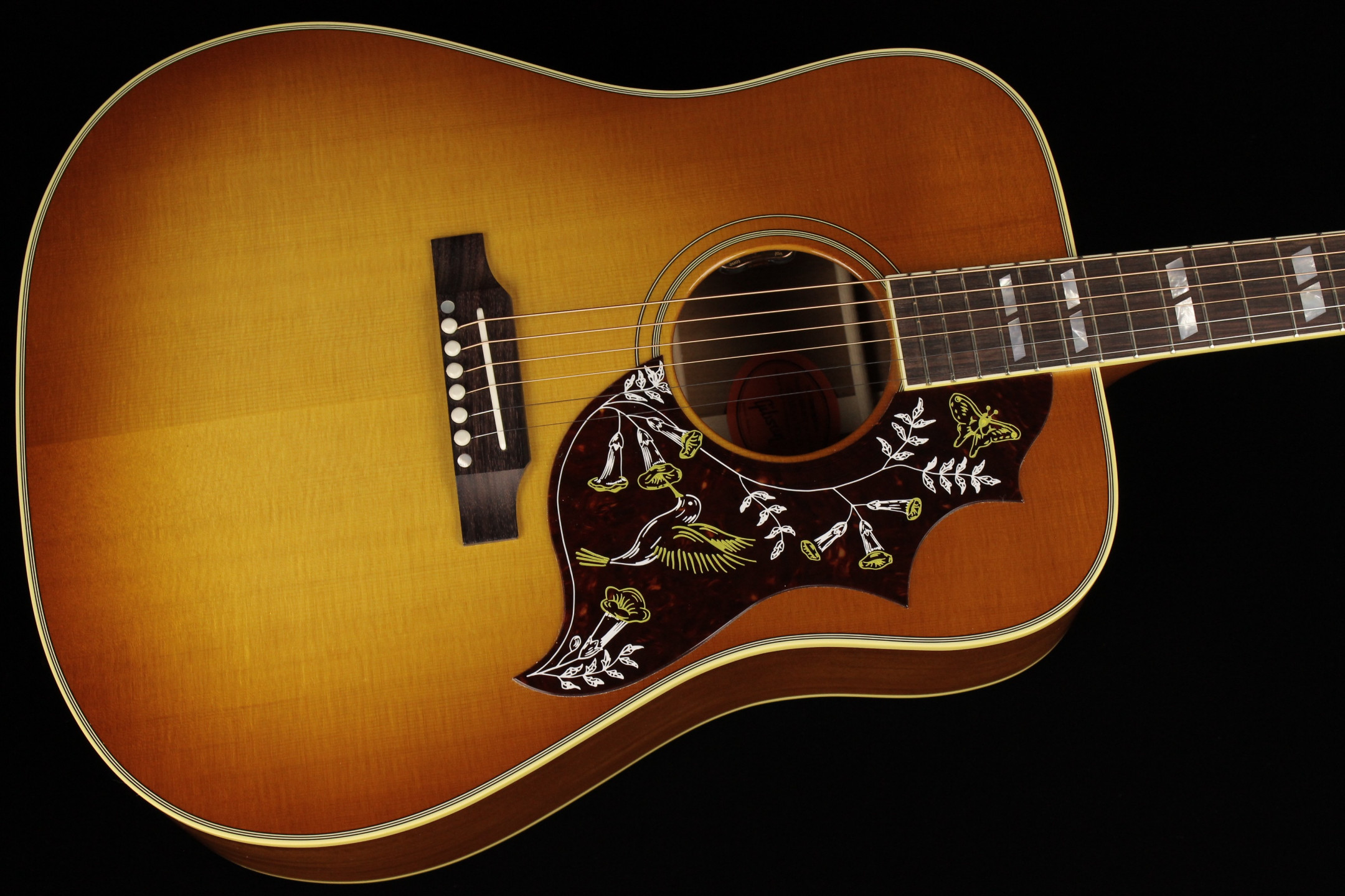 Gibson Hummingbird 【Vintage Sunburst】 1999 Gibson Early '60s Hummingbird Dreadnought Acoustic