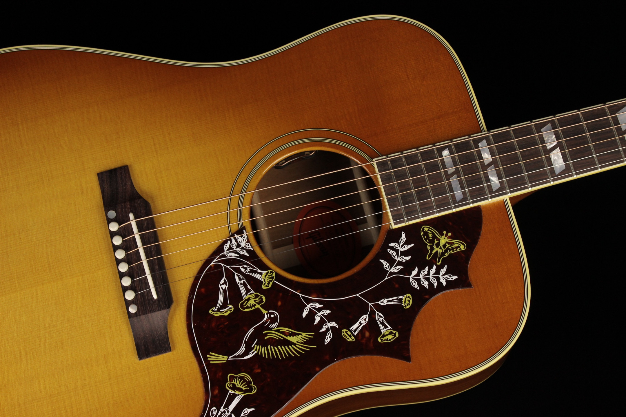 Gibson Hummingbird 【Vintage Sunburst】 Gibson Hummingbird Standard Vintage Sunburst w/case – Tone