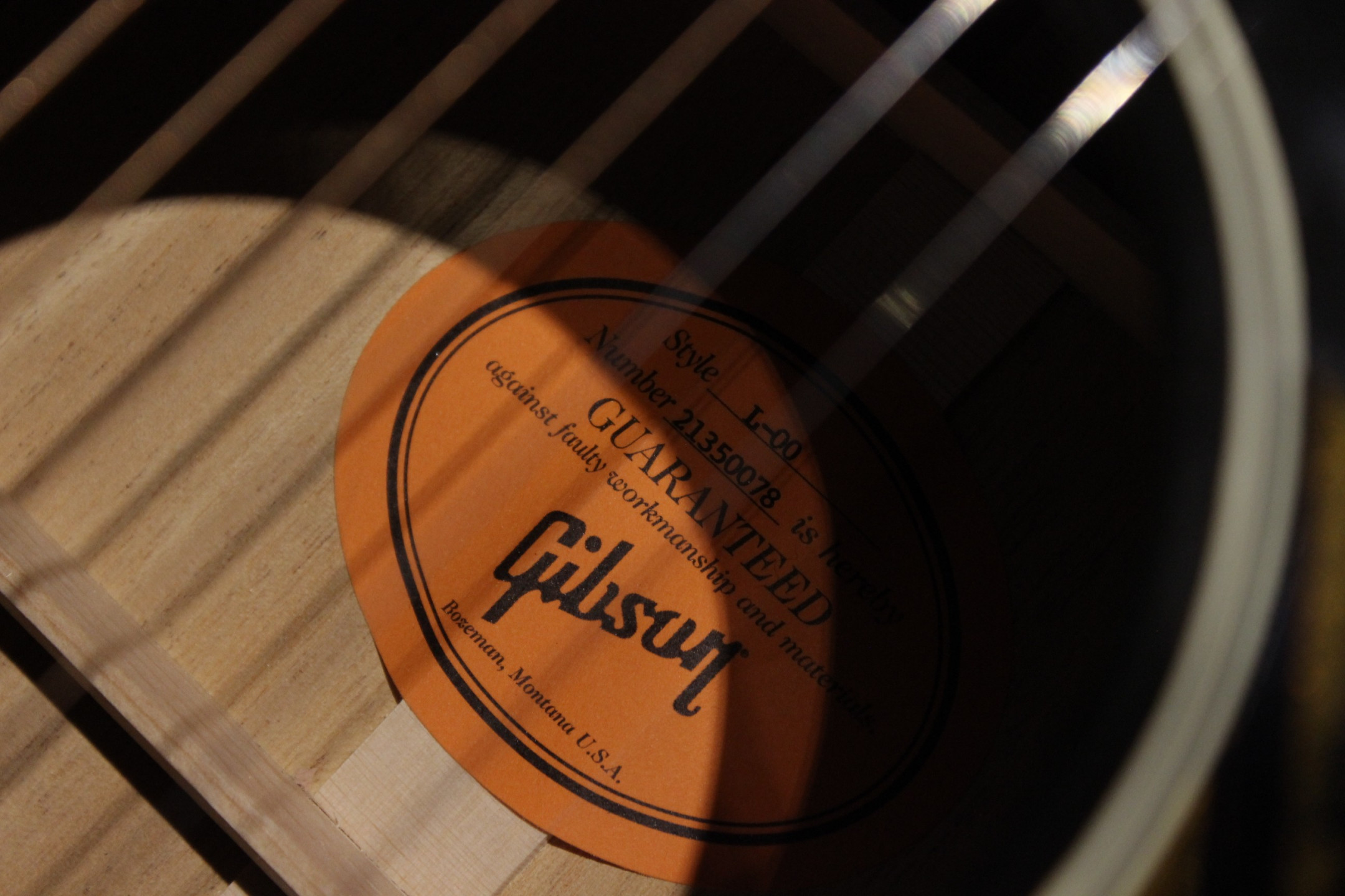 Gibson L-00 Original Vintage Sunburst (SN: 21350078) | Gino
