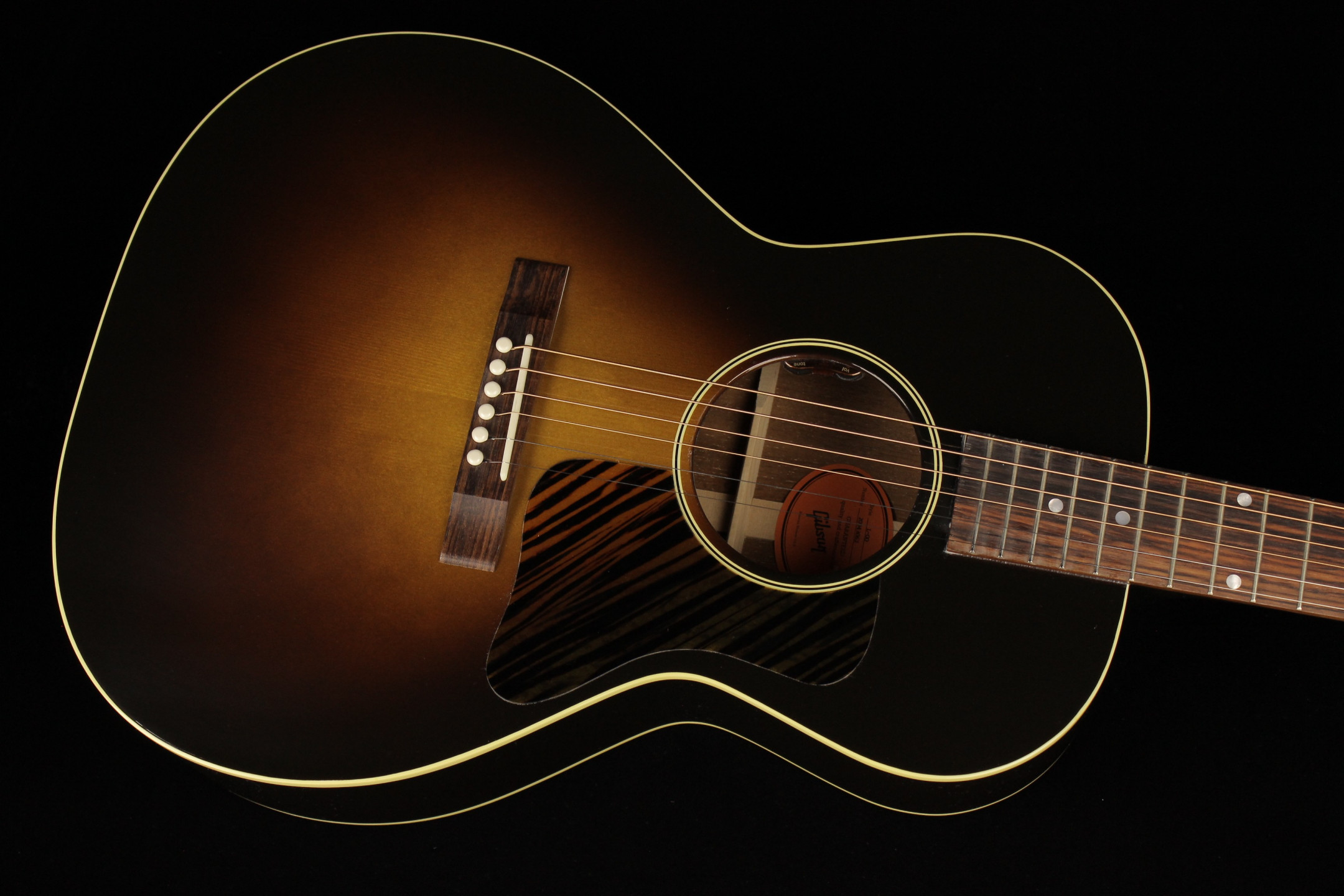 ギター Gibson L-00 standard 2017 Gibson 2017 L-00 Vintage Acoustic Guitar - Vintage Sunburst