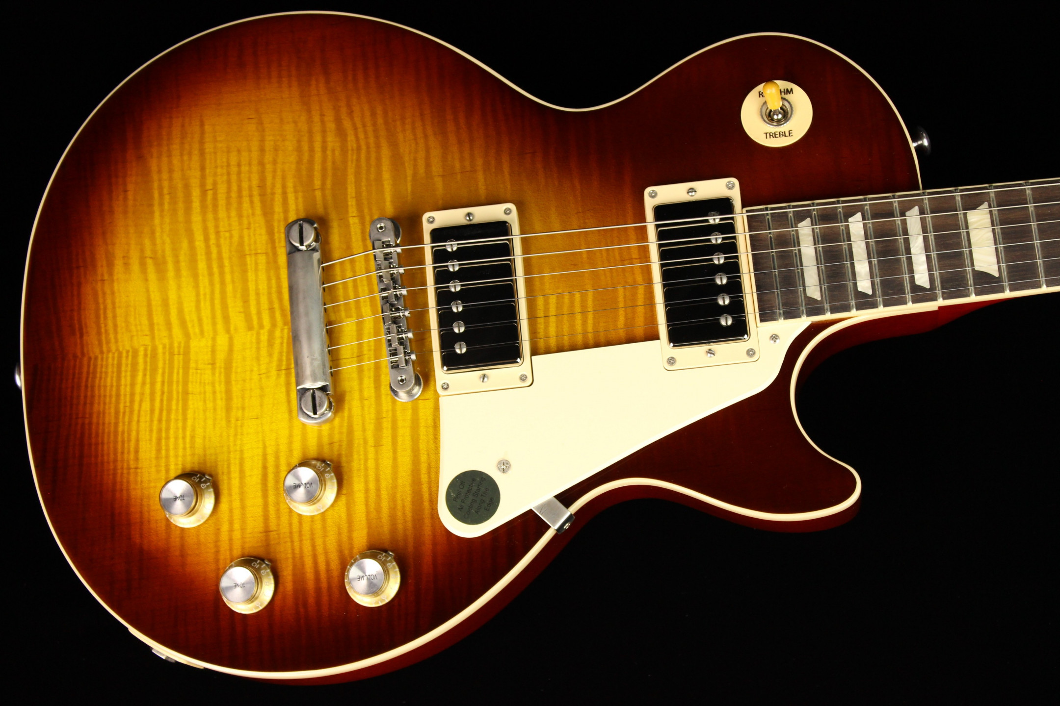 ギター gibson les paul standard 60s iced tea Gibson Les Paul Standard '60s Figured Top Electric Guitar