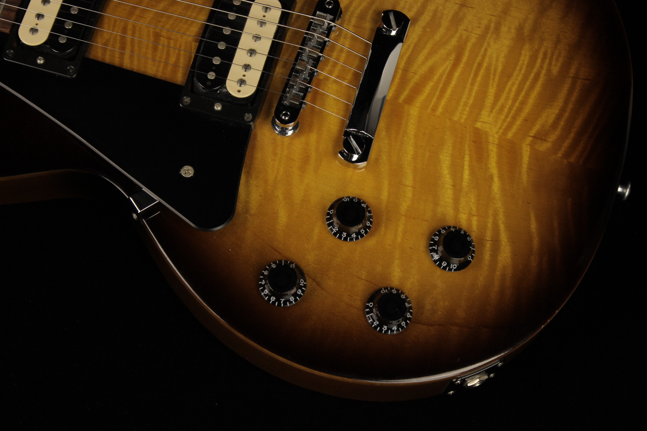Gibson Les Paul Studio Deluxe II 50 s Neck Left Handed Vintage Sunburst SN 105730689 Gino Guitars