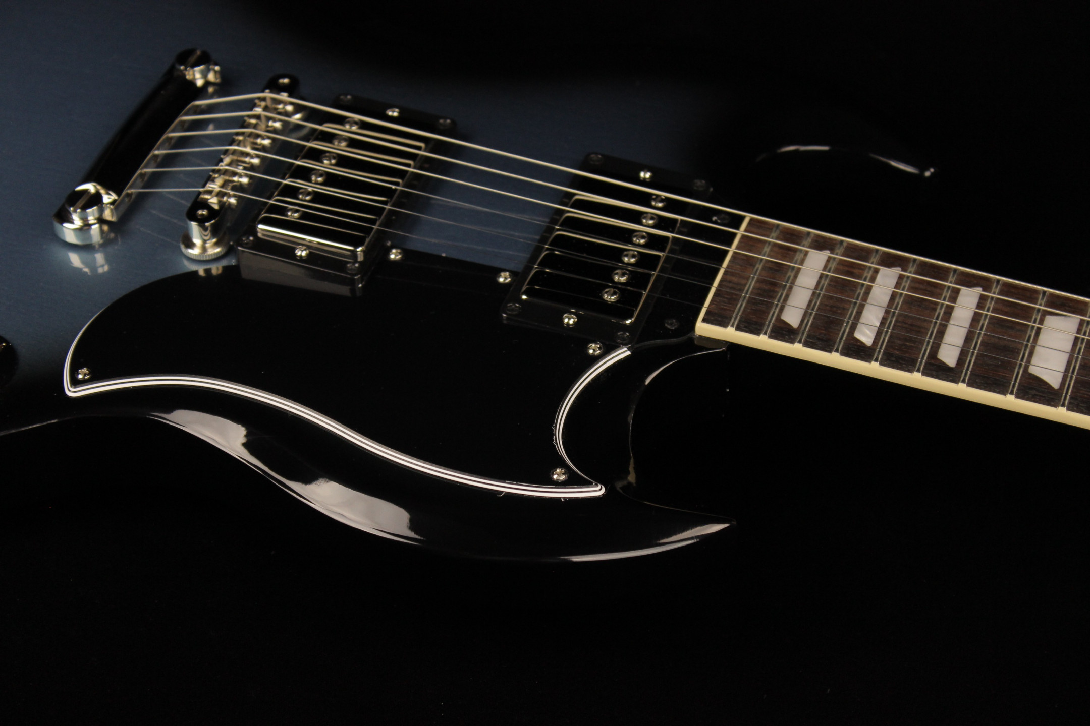 Gibson SG Standard '61 Pelham Blue Burst (SN: 225830299 Gibson SG Standard '61 Pelham Blue Burst (SN: 225830299