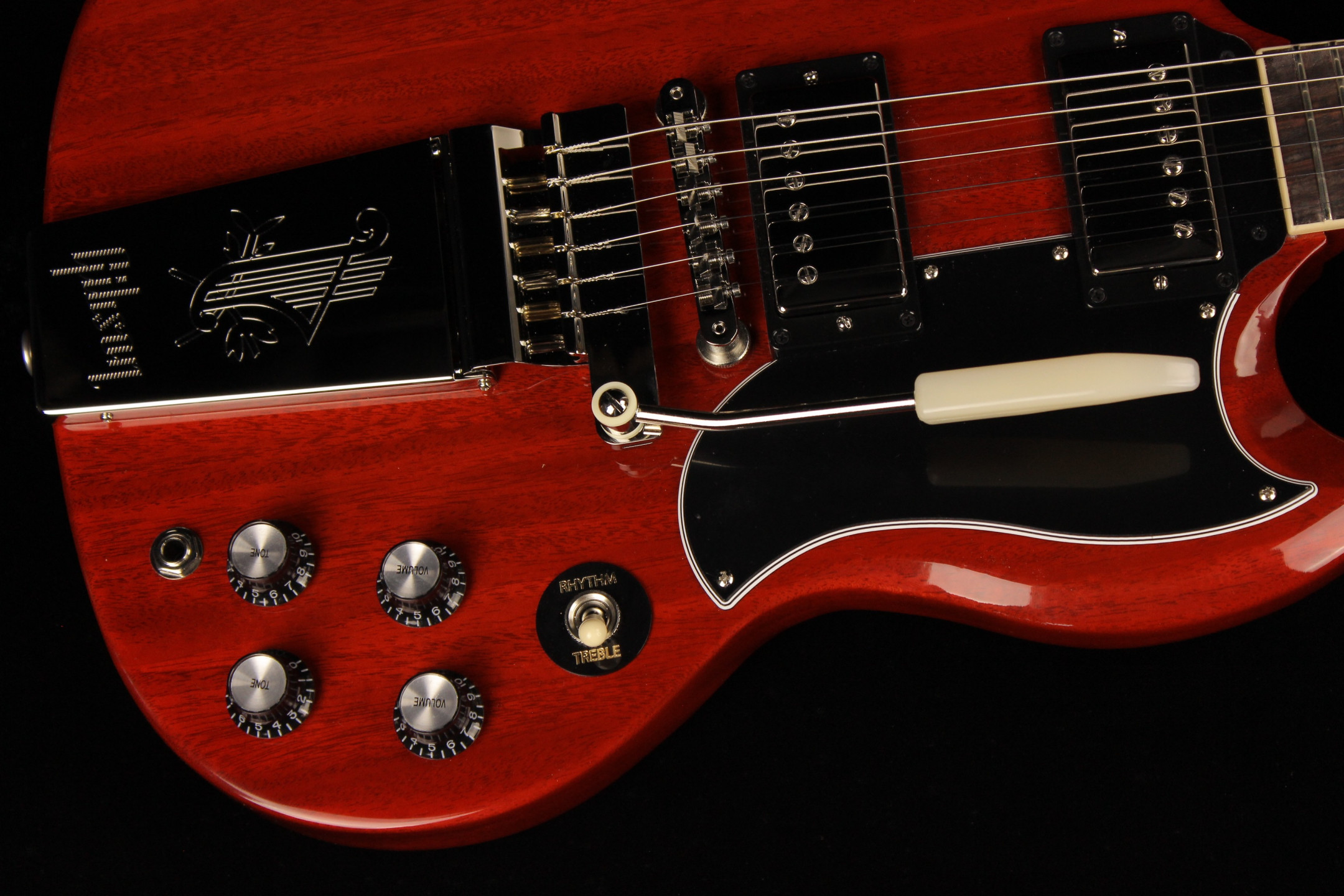ギター Gibson SG standard 61 maestro vibrola Gibson SG Standard '61 Maestro Vibrola Electric Guitar