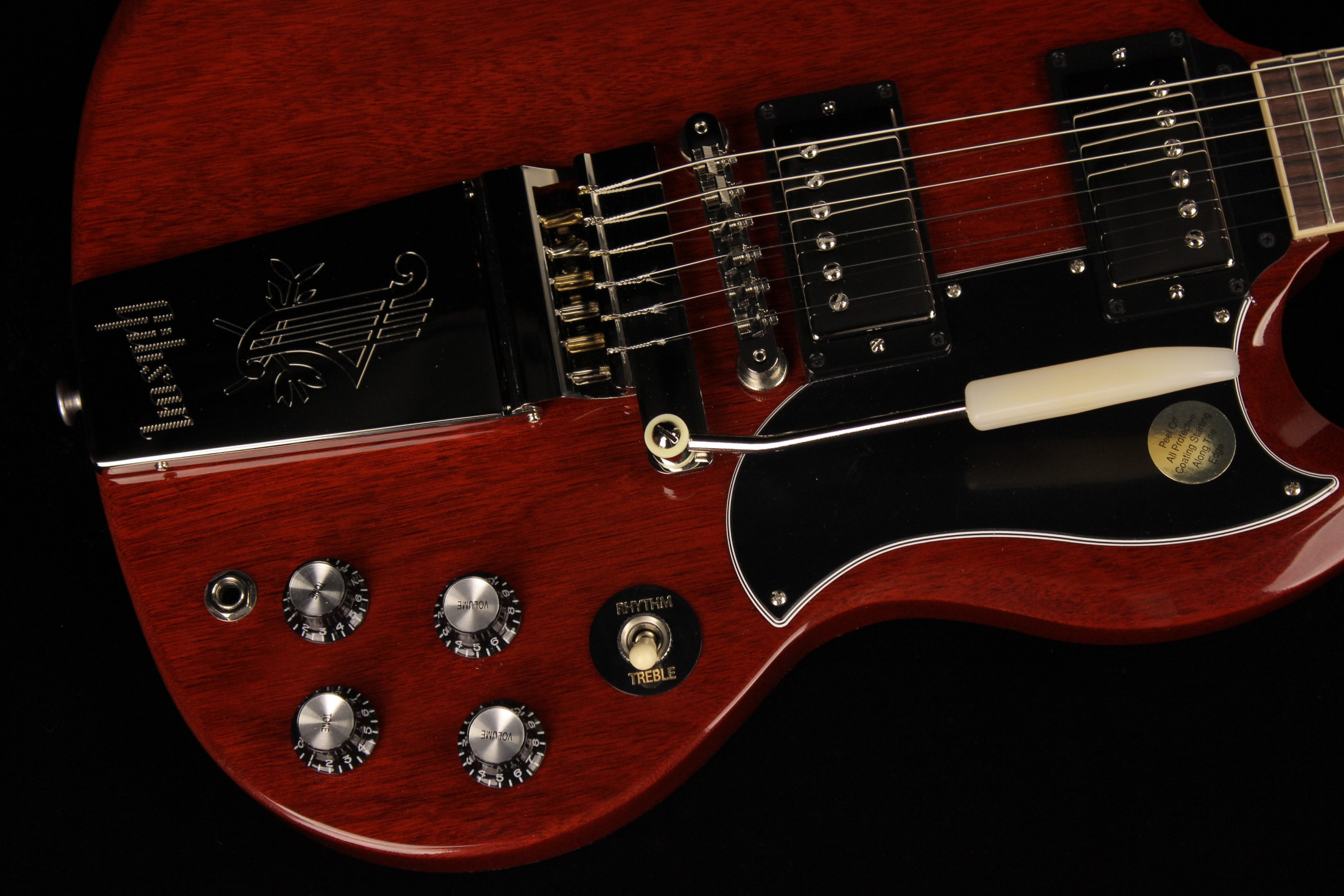 ギター Gibson USA SG Standard 61 MaestroVibrola Gibson SG Standard '61 Maestro Vibrola Vintage Cherry