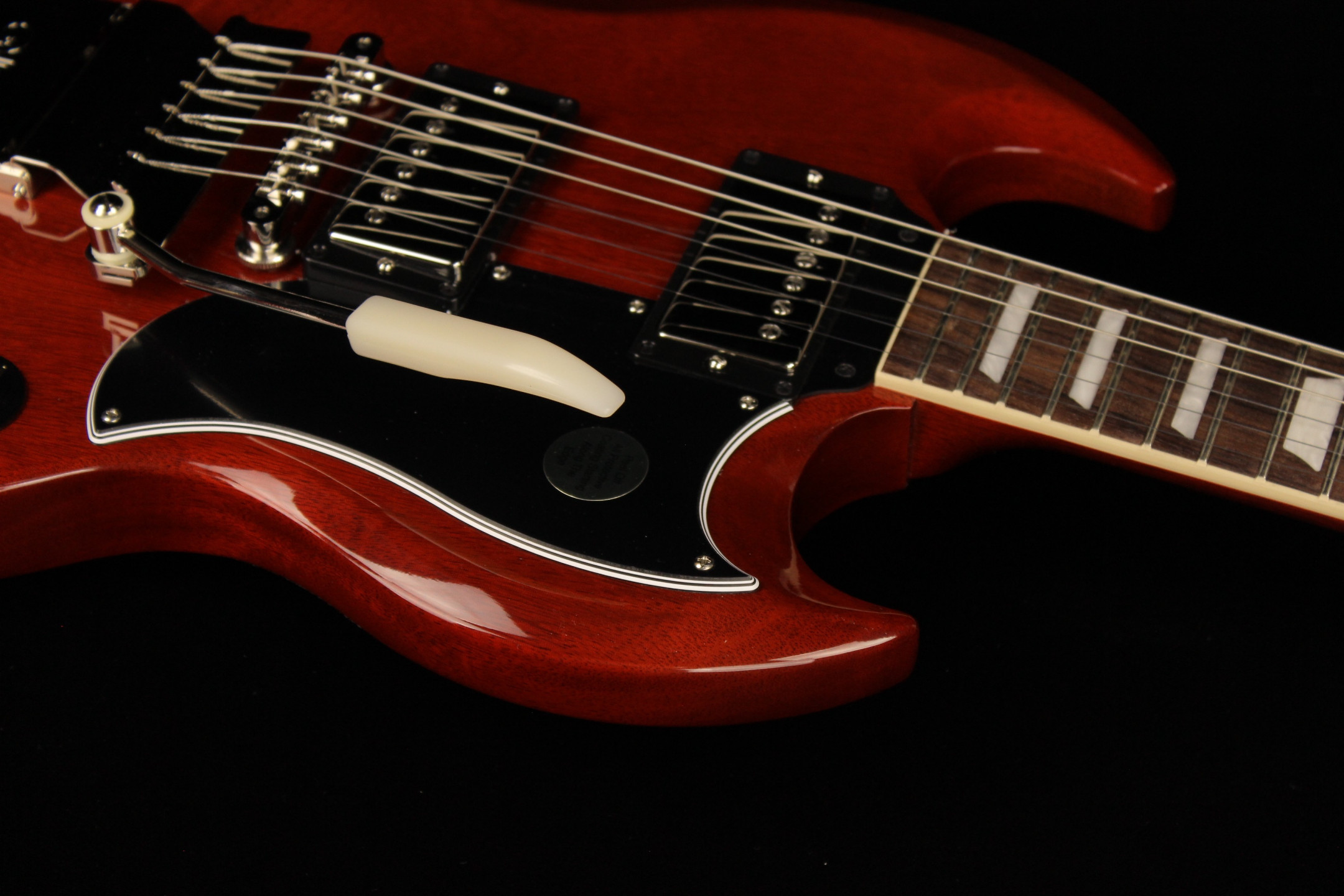 ギター Gibson USA SG Standard 61 MaestroVibrola Gibson SG Standard '61 Maestro Vibrola Electric Guitar
