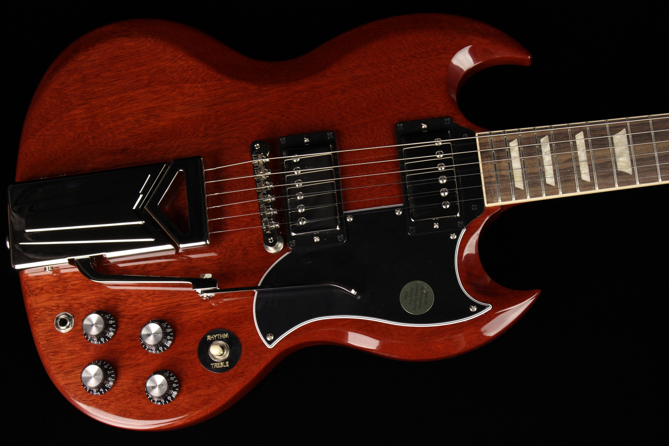 Gibson SG Standard '61 Sideways Vibrola Vintage Cherry (SN