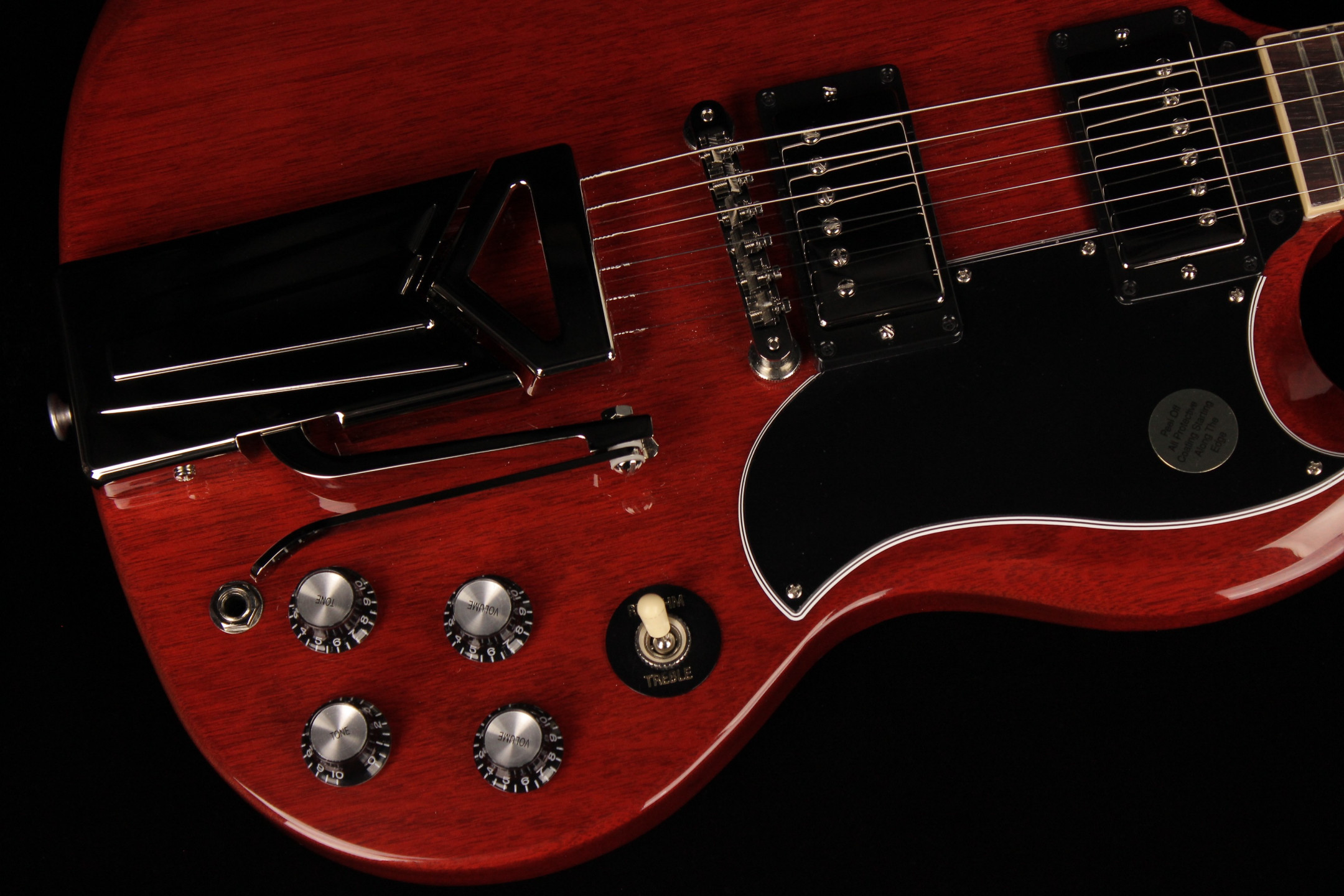 Gibson SG Standard ’61 Sideways Vibrola Gibson Vibrato with More Vibe