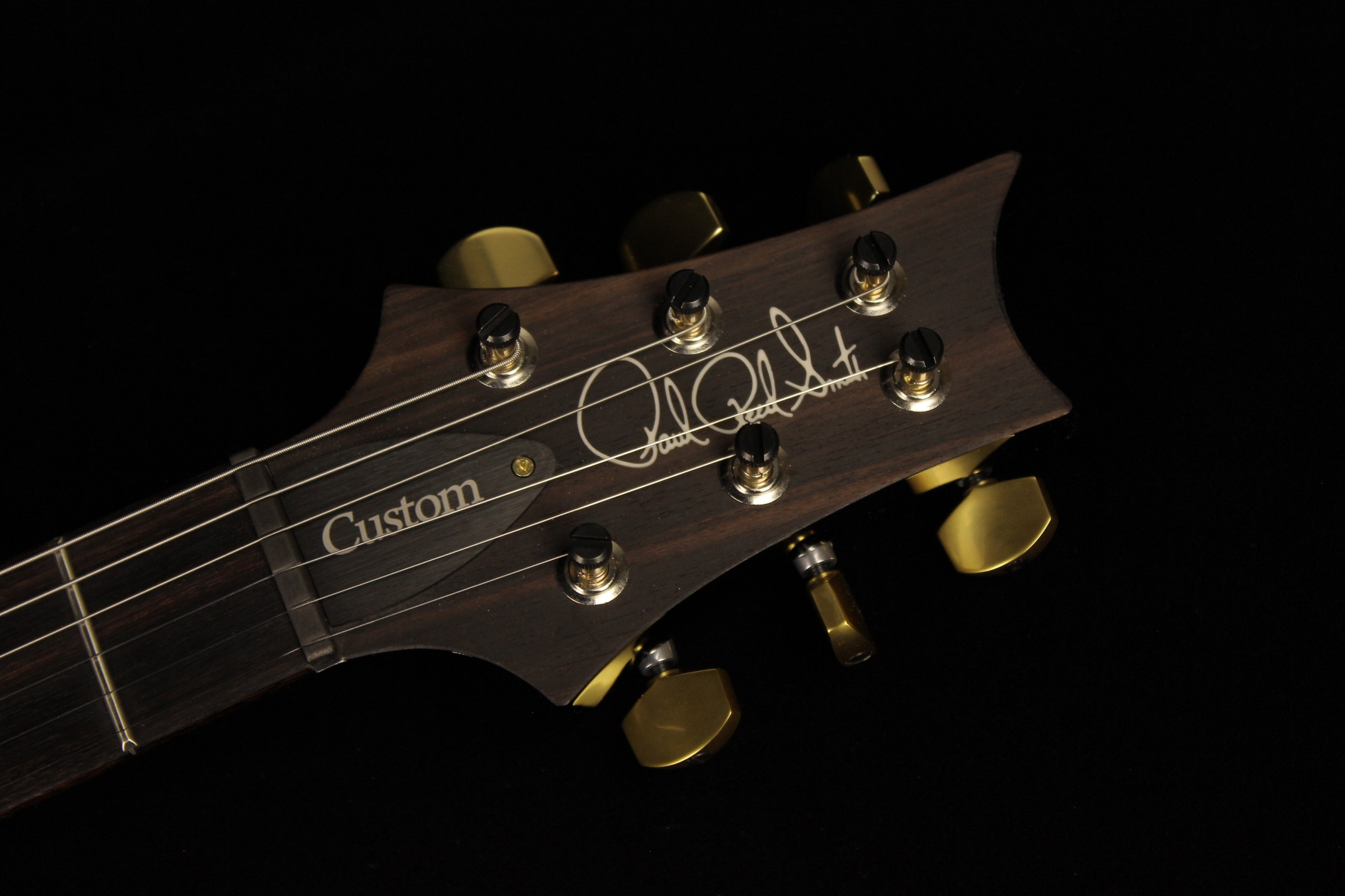 Paul Reed Smith Custom 24 10-Top Black Gold Wrap Burst (SN