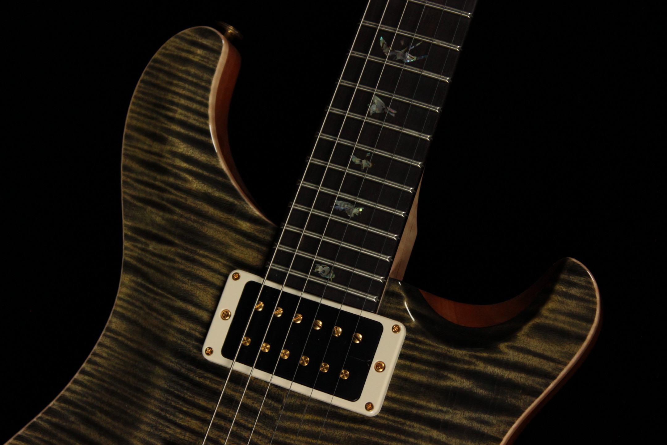 Paul Reed Smith Custom 24 Artist Grade Obsidian (SN: 18254341 Paul Reed Smith Custom 24 Artist Grade Obsidian (SN: 18254341