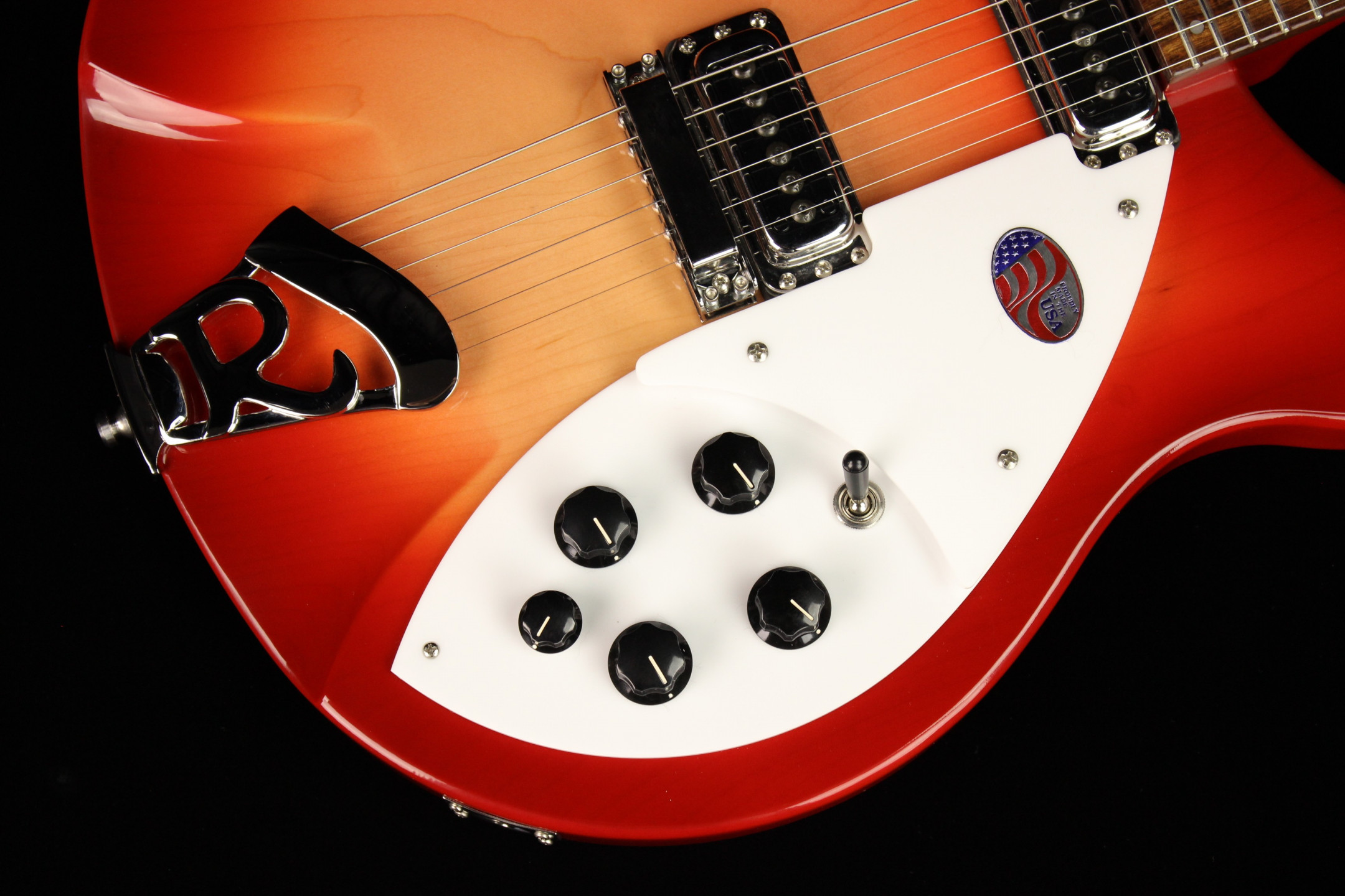Rickenbacker 330 Fire Glo SN 31695 Gino Guitars