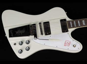 Epiphone 1963 Firebird V Maestro Vibrola Reissue - PW