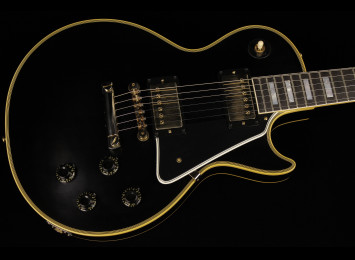 Gibson Custom 1957 Les Paul Custom Reissue "Black Beauty" 2-Pickup VOS