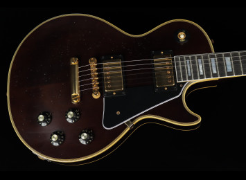 Gibson Custom Murphy Lab 1968 Les Paul Custom "Dark Walnut" Light Aged