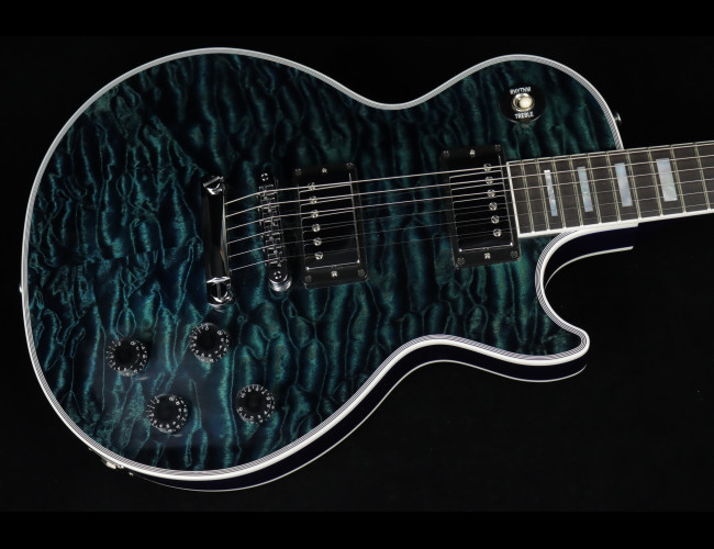 Gibson Custom Les Paul Custom 5A "Quilted Wonder" M2M Gloss - OBL