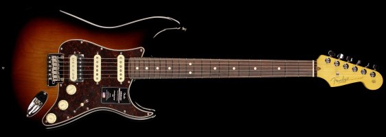 ギター Fender American Professional ST 2017 3CS Fender American Professional Stratocaster Rosewood 3-Color