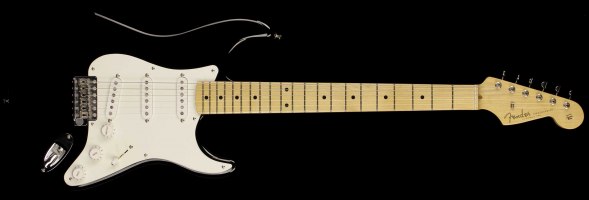 Fender American Vintage 56 Stratocaster Black SN V1313288