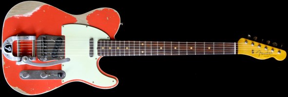 Fender Custom 1960 Telecaster Custom Heavy Relic Fiesta Red