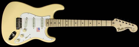 YJM308W / YNGWIE MALMSTEEN　 White Fender Yngwie Malmsteen Stratocaster Electric Guitar