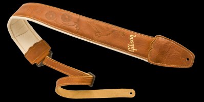 Gibson Gear The Montana Premium Comfort Strap Tan Gino Guitars