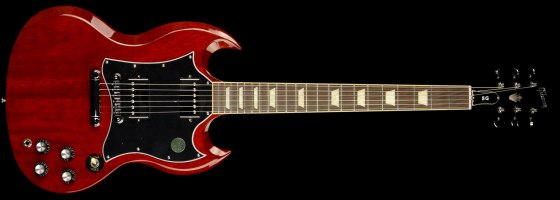 ギター Gibson 2022 SG Standard Heritage Cherry Gibson SG Standard Electric Guitar - Heritage Cherry