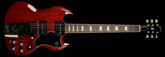 ギター Gibson USA SG Standard 61 MaestroVibrola Gibson SG Standard '61 Maestro Vibrola Electric Guitar