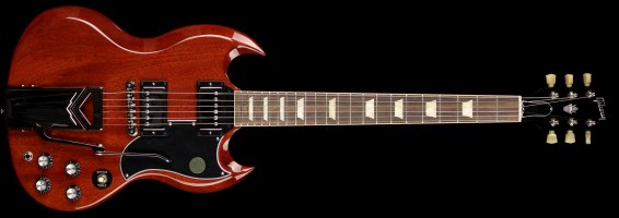 Gibson SG Standard '61 Sideways Vibrola Vintage Cherry (SN