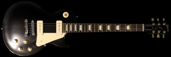 ødemark skæbnesvangre Neuropati Gibson Les Paul 60s Tribute T 2016 Satin Ebony (SN: 160002592) | Gino  Guitars