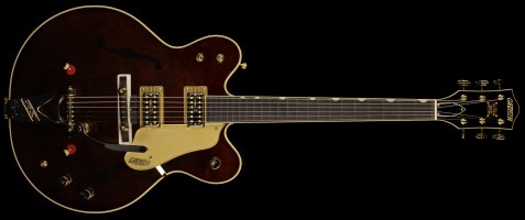 Gretsch G6122T 62 Vintage Select Edition 62 Chet Atkins Country Gentleman Walnut Stain SN JT23010226 Gino Guitars
